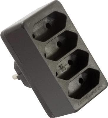 as - Schwabe 48412 fatningsfordeler sort (48412)