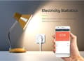 Miniatyrbild 10 av 11: GreenBlue WiFi fjärrstyrt uttag, Android/iOS/Alexa/Google Home, energiförbrukning, timer, max 3680W, typ F, GB720 F