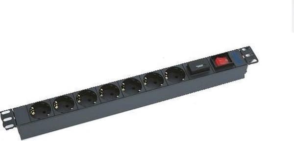 Triton RAB-PD-X12-A1 Ylijännitesuoja 7 AC pistorasia(t) 2 m Musta