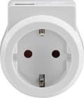 Miniatyrbillede 1 af 4: Sygonix SY-5175766 Adapterstik Med USB 2-benet Hvid