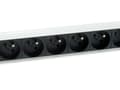 Miniatyrbillede 3 af 4: Udstyr stikramme 19"(1U)8-vejs CEE7/7 1,8m kabel(Fr)si
