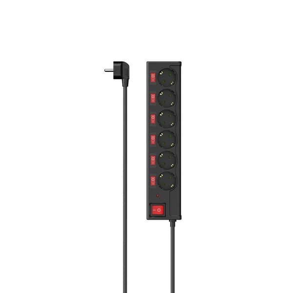 Hama 00223158 Intelligent Plug Strip 6 AC-udgange 1,4 m 3680 W (00223158)
