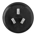 Miniatyrbild 2 av 3: hama "China / Australia" Travel Plug, black enables you to connect electrical devices in the following - 1 piece (108882)