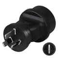 Miniatyrbild 1 av 3: hama "China / Australia" Travel Plug, black enables you to connect electrical devices in the following - 1 piece (108882)