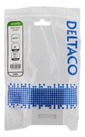 Pikkukuva 5 / 5: DELTACO suojattu datarasia pinta-asennukseen, FTP, 2xRJ45, Cat6a, valk