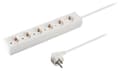 Miniatyrbillede 3 af 6: Valueline VLES630F001WH Stikkontakt 6-vejs 3,00 M Hvid