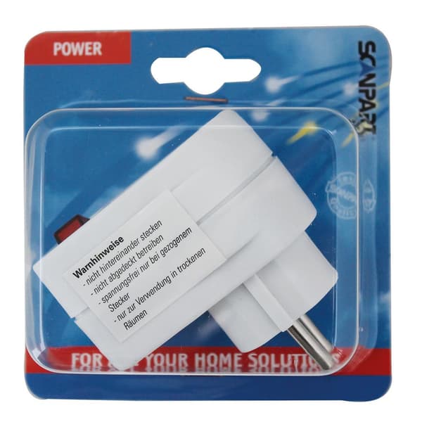 Scanpart 2480500025 E563 Stik og Ra Switch Hvid