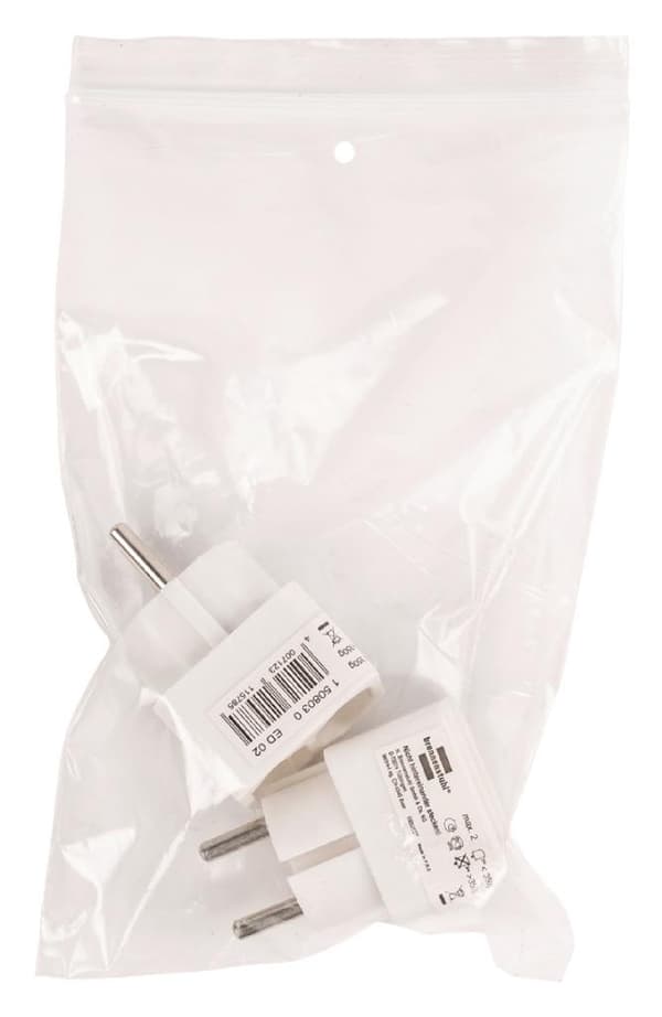 Brennenstuhl BN-1508030 Socket Splitter 2 X Euro White