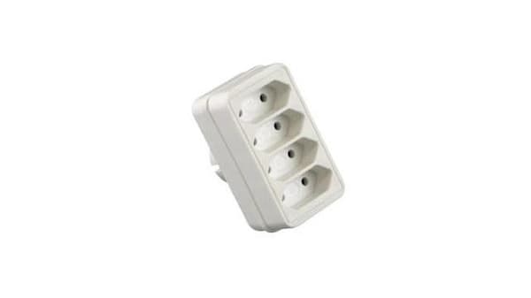 VB 61049 Euro Fordelingsstik 4-vejs