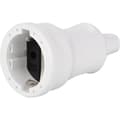 Miniatyrbillede 2 af 2: Scanpart fatning Med Ra PVC Hvid