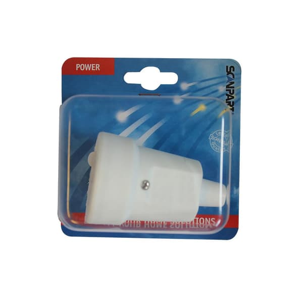 Scanpart Sockel Med Ra PVC Vit