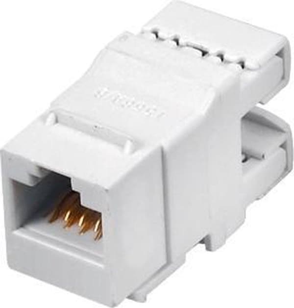 Alantec MKN-U5-1 ledningsstik RJ45 Hvid
