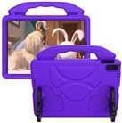 eSTUFF Handy Protection Case - Takakansi tabletille - violetti - Applen 9,7" iPadille (5. sukupolvi, 6. sukupolvi), 9,7" iPad Prolle, iPad Airille, iP