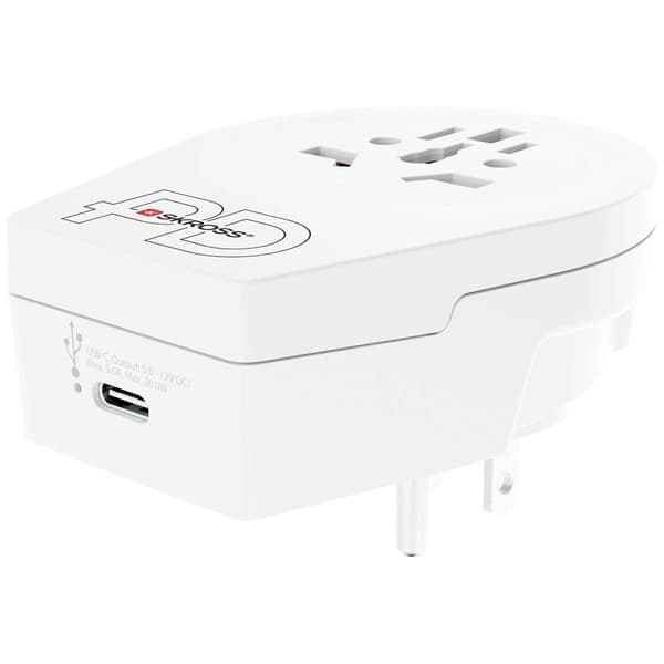 Skross 1.500292 Reseadapter Country Adapter World to US USB C20PD
