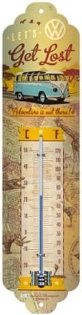Miniatyrbillede 1 af 4: TFA Dostmann NOSTALGIC ART VW Bulli termometer gul (12.2060.11)
