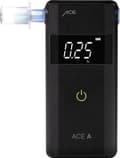 Miniatyrbild 1 av 4: ACE A alkoholtestare svart 4,00 till 0,00 ‰ larm, inkl display, nedräkningsfunktion (107059)