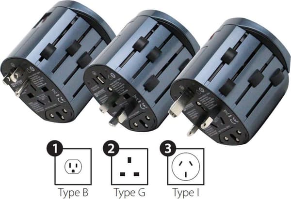 SKROSS ALPHA - Ensiluokkainen kolmijohdinsovitin - 10 A (2 & 3 pin)