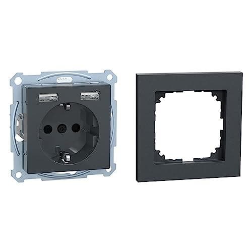 MEG2366-0414 Schuko fatning (MEG2366-0414)