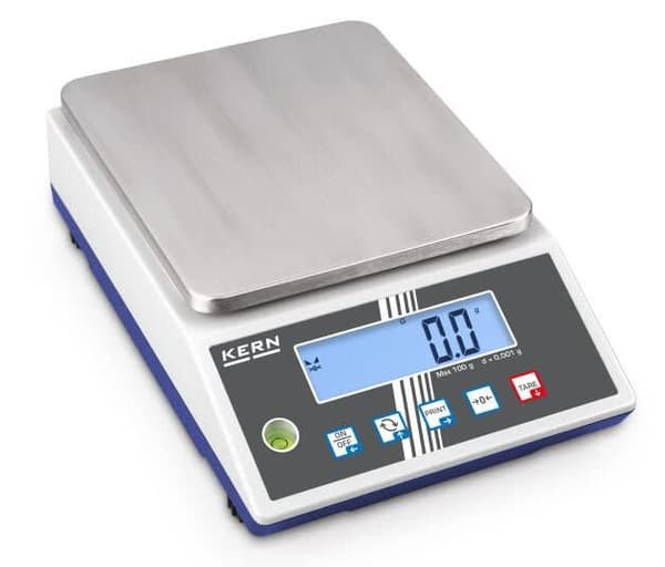 Kern & Sohn PCB 10000-1-2023e præcisionsvægt vægtområde max. 10 kg læsbarhed 100 mg hvid (PCB 10000-1-2023e)