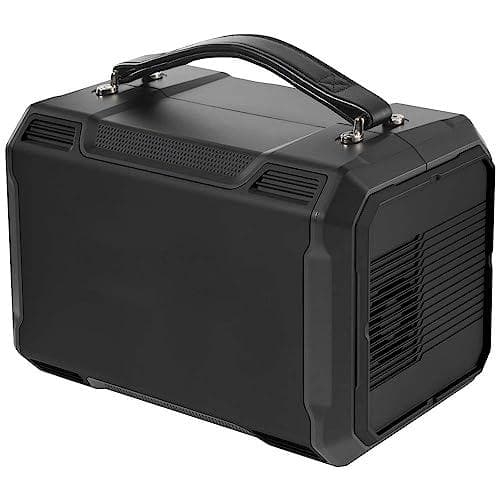 VOLTCRAFT WS-PS501 Powerstation 22400 mAh hurtigopladning nikkel-mangan-koboltsort (mat) udendørs, LED-lommelygte, statusdisplay, samtidig opladning o