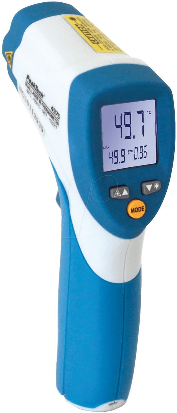 PeakTech IR termometer -50...+650 °C (PeakTech 4975)