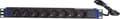 Miniatyrbillede 2 af 4: DSIT DS-8PDU-C14 Power Distribution Unit (PDU) 8 AC-udtag 1U Sort (DS-8PDU-C14)