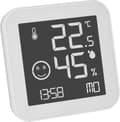 Miniatyrbillede 1 af 4: TFA Dostmann SORT & HVID Termo- og hygrometer Hvid