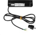 Pikkukuva 2 / 4: Casia 2 kulmaliitin musta, 2 pistorasiaa ja USB-laturit