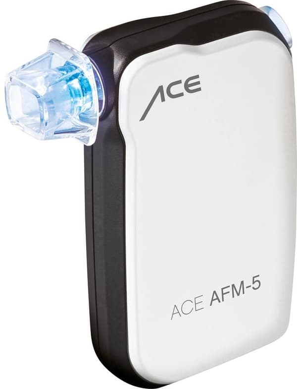 ACE AFM-5 Alkoholtester Hvid 0 til 4 ‰ Display via smartphone