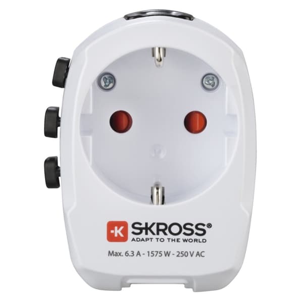 Hama World Travel Adapter setti World Travel Pro Light USB, 3-pin, 2x USB (00223474)