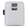 Pikkukuva 10 / 11: Hama World Travel Adapter setti World Travel Pro Light USB, 3-pin, 2x USB (00223474)
