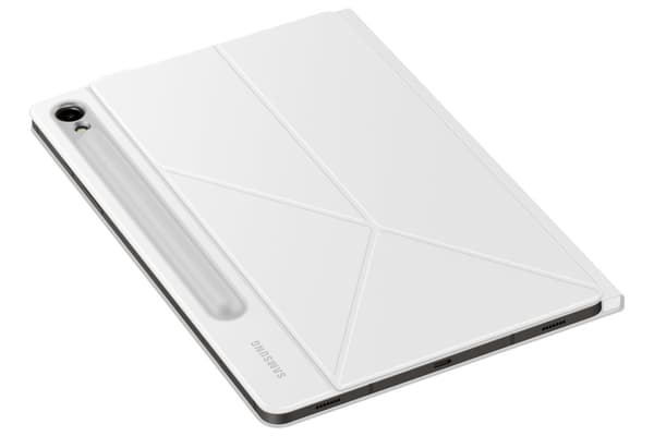 Samsung Smart Book Cover Galaxy Tab S9:lle, valkoinen (EF-BX710PWEGWW)