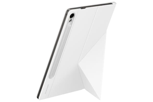 Samsung Smart Book Cover Galaxy Tab S9:lle, valkoinen (EF-BX710PWEGWW)