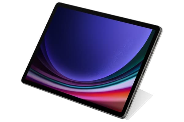 Samsung Smart Book Cover Galaxy Tab S9:lle, valkoinen (EF-BX710PWEGWW)