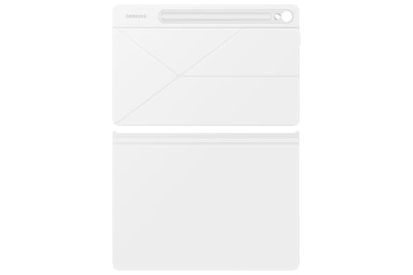 Samsung Smart Book Cover Galaxy Tab S9:lle, valkoinen (EF-BX710PWEGWW)