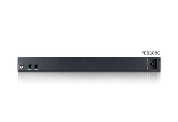 ATEN PE8208G - Strømfordelingsenhed (rack - monteres) - AC 100-240 V - 3840 Watt - Ethernet 10/100 - 8 udgangsstik - 1U (PE8208)