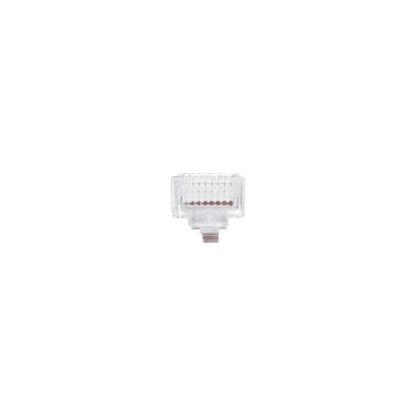MUFA RJ-45 GEMBIRD pt. cablu UTP, Cat5e, RJ-45 (T) | RJ-45 (T) tip pass-through, plastic, 50 buc, "LC-PTU-01/50"