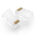 Miniatyrbillede 6 af 6: MUFA RJ-45 Ugreen, "NW110"  pt. cablu UTP, Cat5e, RJ-45 (T), plastic, 100 buc, "50246" - 6957303852468