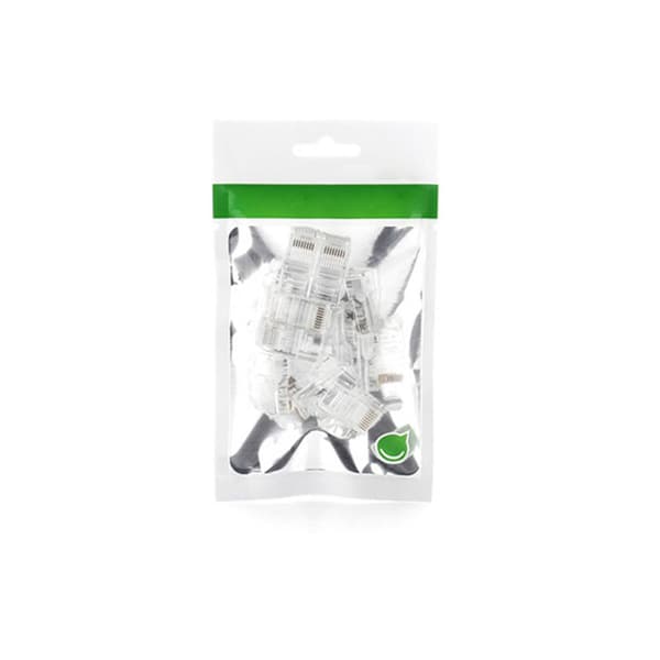 MUFA RJ-45 Ugreen, "NW110" pt. cablu UTP, Cat5e, RJ-45 (T), plastic, 100 buc, "50246" - 6957303852468