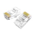 Miniatyrbillede 1 af 3: MUFA RJ-45 Ugreen, "NW120"  pt. cablu UTP, Cat6, RJ-45 (T), plastic, 100 buc, "60558" - 6957303865581