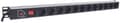 Miniatyrbillede 2 af 4: Intellinet Vertikal Rackmount 12-vejs Power Strip - tysk type, med tænd/sluk-knap og Overload Pro