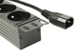 Miniatyrbillede 3 af 10: Gembird EG-PDU-014-FC14 strømfordelingsenhed (PDU) 8 stikkontakter 1U sort
