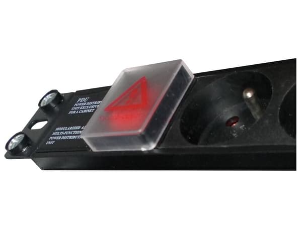 Alantec PZ081U3M strømforlænger 3 m 8 AC stikkontakt(er) Indendørs Sort