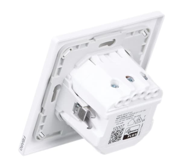 Fibaro Walli stikkontakt Type E Hvid