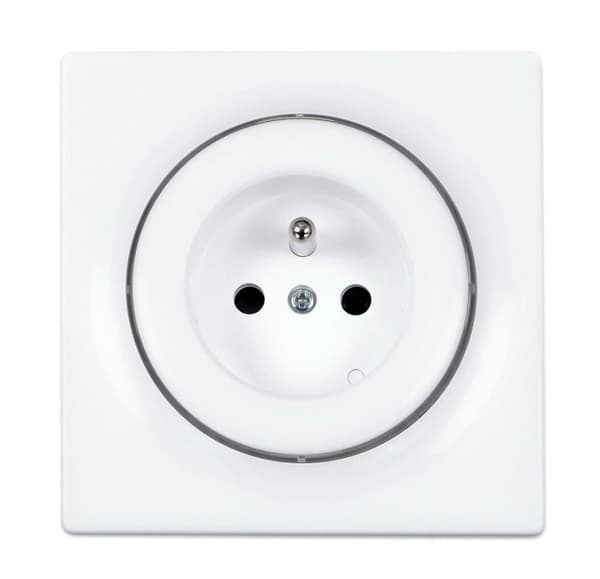 Fibaro Walli stikkontakt Type E Hvid Hvid