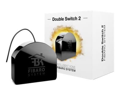 Fibaro FIBEFGS-223 elektrisk relæ Sort