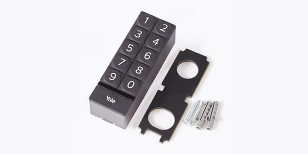 Yale 05/301000/BL numeronäppäimistö Bluetooth musta