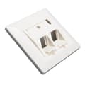 Miniatyrbilde 5 av 5: Triax Vägguttag Keystone CAT6 Vinkel