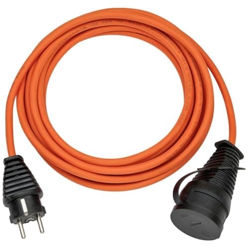 Brennenstuhl 1169960 power extension orange, sort 40m oliebestandig, UV-bestandig