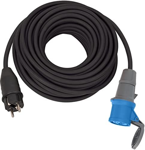 Brennenstuhl 1132910100 strømforlængerkabel sort 25 m - 25 m (1132910100)